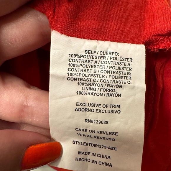 Altar’d State Red Lace Dress - Medium - Picture 4 of 8